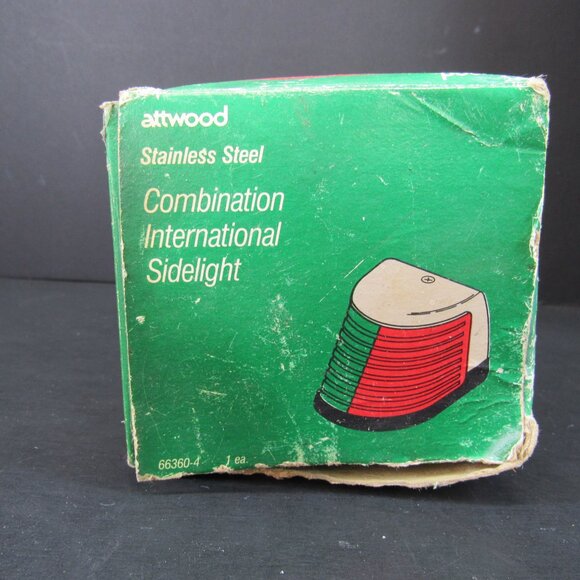 Vintage Attwood Stainless Steel Combination International Sidelight 66360-4 - Picture 5 of 10